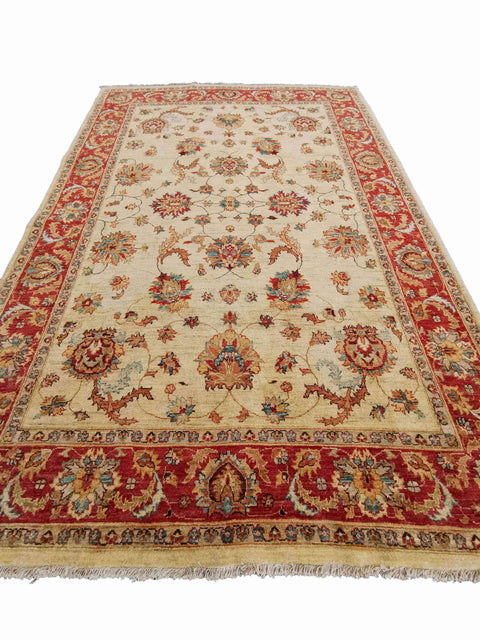 203 x 294 cm Ziegler Antique Brown Rug - Rugmaster