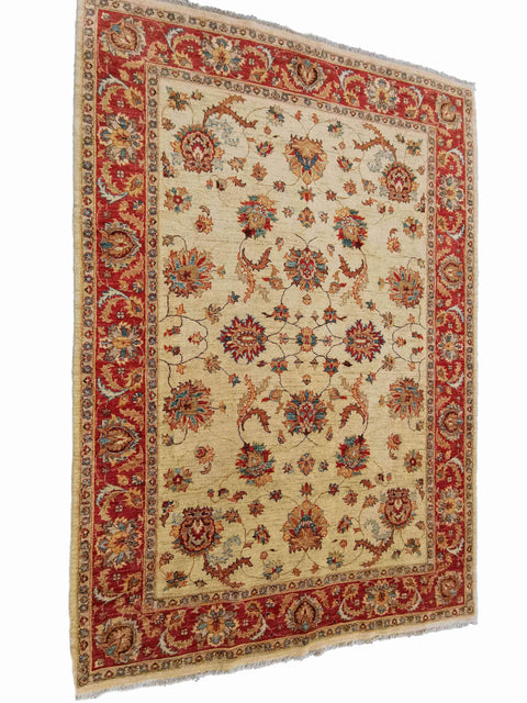 203 x 294 cm Ziegler Antique Brown Rug - Rugmaster