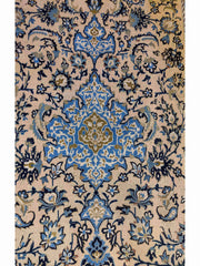 204 x 147 cm Fine silk and wool Persian Isfahan Traditional Red Rug - Rugoutlet