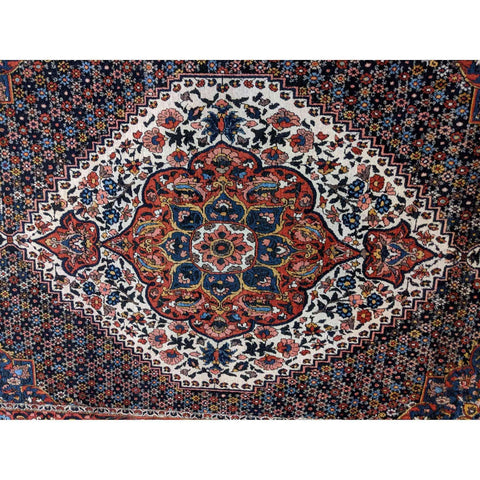 205 x 145 cm Bakhtiar Traditional Red Rug - Rugmaster