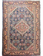 206 x 133 cm Old Malayer Traditional Brown Rug - Rugoutlet