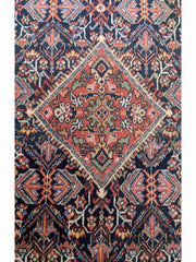 206 x 133 cm Old Malayer Traditional Brown Rug - Rugoutlet