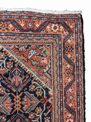 206 x 133 cm Old Malayer Traditional Brown Rug - Rugoutlet