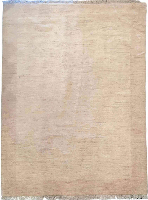 208 x 145 cm Natural Dye Beige Rug - Rugoutlet