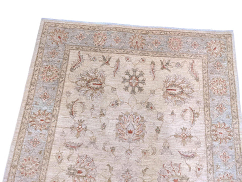 210 x 148 cm Ziegler Antique Beige Rug - Rugmaster