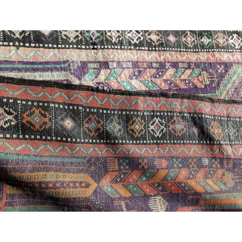 212 x 120 cm Persian Baluch Traditional Violet Rug - Rugmaster