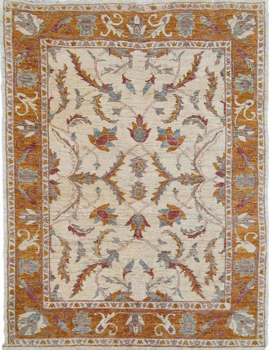 214 x 278 cm Ziegler Brown Rug - Rugoutlet