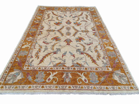 214 x 278 cm Ziegler Antique Brown Rug - Rugmaster