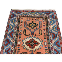 215 x 147 cm Turkish Karz Traditional Orange Rug - Rugmaster