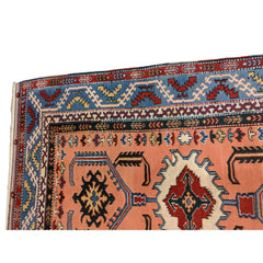 215 x 147 cm Turkish Karz Traditional Orange Rug - Rugmaster