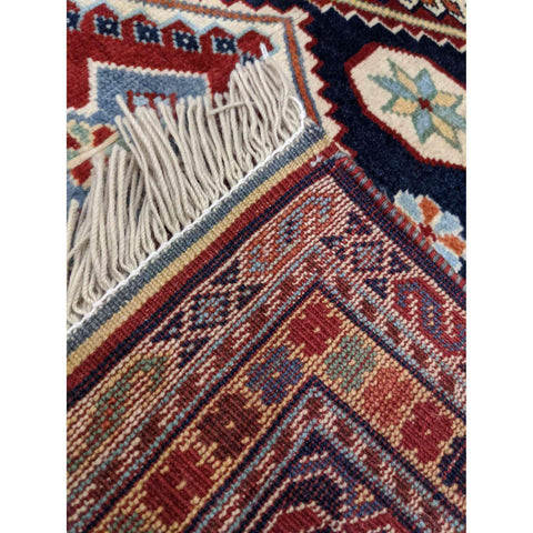 215 x 150 cm Shirvan Tribal Black Rug - Rugoutlet