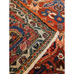 215 x 160 cm Bakhtiar Traditional Orange Rug - Rugoutlet