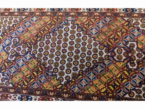 217 x 126 cm Nomadic Tribal Tribal Brown Rug - Rugoutlet