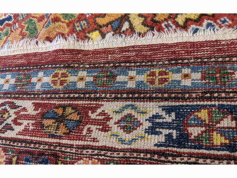 217 x 126 cm Nomadic Tribal Tribal Brown Rug - Rugoutlet