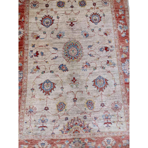 217 x 150 cm Ziegler Antique Beige Rug - Rugmaster