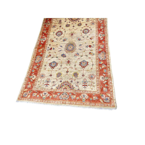 217 x 150 cm Ziegler Antique Beige Rug - Rugmaster