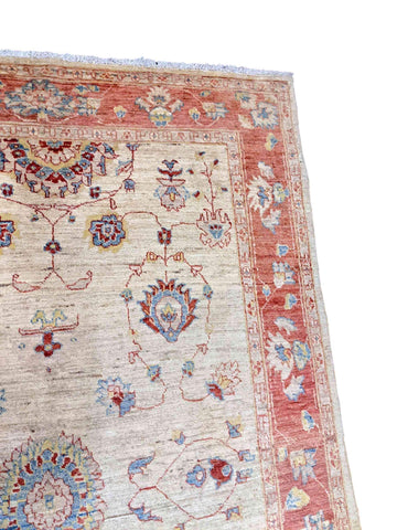 217 x 150 cm Ziegler Antique Beige Rug - Rugmaster