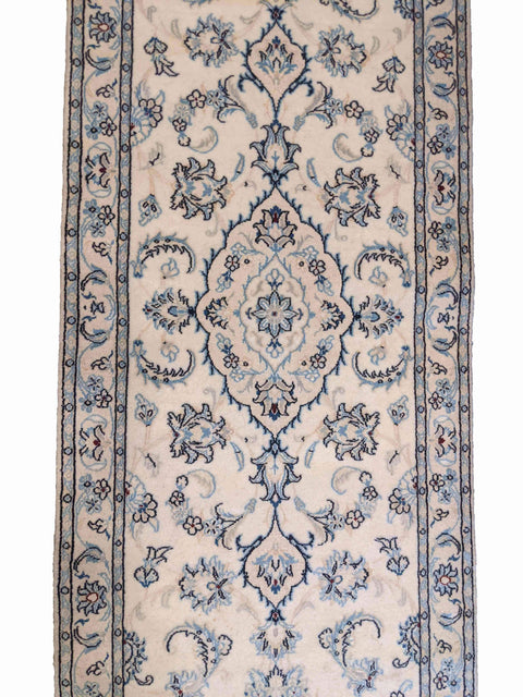 217 x 69 cm Nain Runner Traditional Grey Rug - Rugoutlet