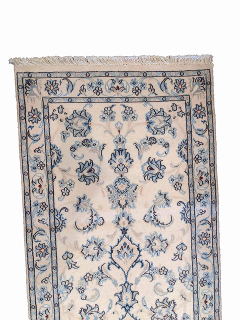 217 x 69 cm Nain Runner Traditional Grey Rug - Rugoutlet
