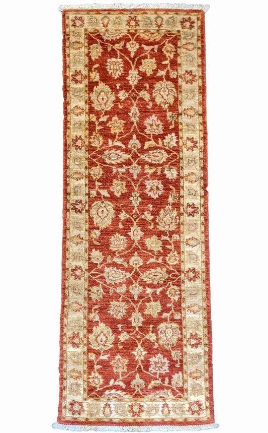 217 x 72 cm Ziegler Orange Rug - Rugoutlet