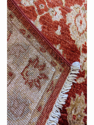 217 x 72 cm Ziegler Orange Rug - Rugoutlet