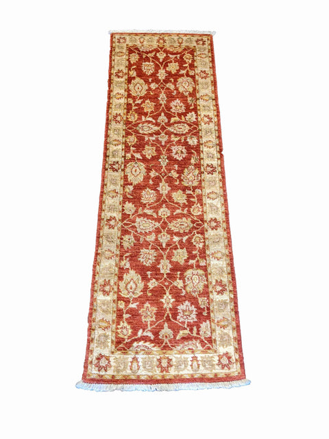 217 x 72 cm Ziegler Orange Rug - Rugoutlet