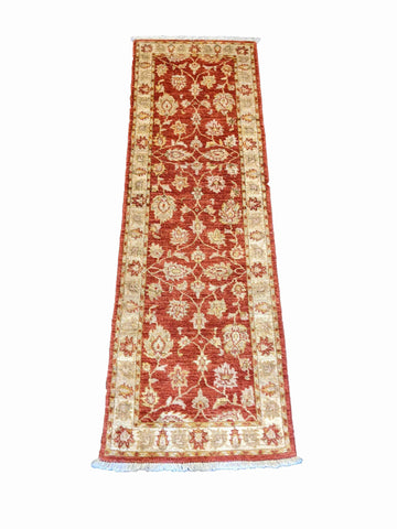 217 x 72 cm Ziegler Orange Rug - Rugoutlet