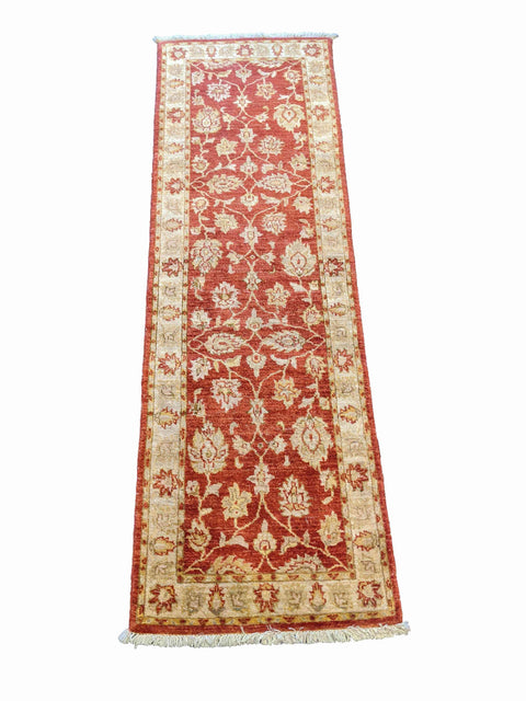 217 x 72 cm Ziegler Orange Rug - Rugoutlet