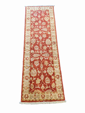 217 x 72 cm Ziegler Orange Rug - Rugoutlet