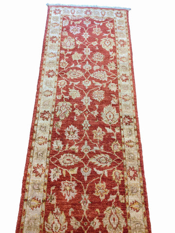 217 x 72 cm Ziegler Orange Rug - Rugoutlet