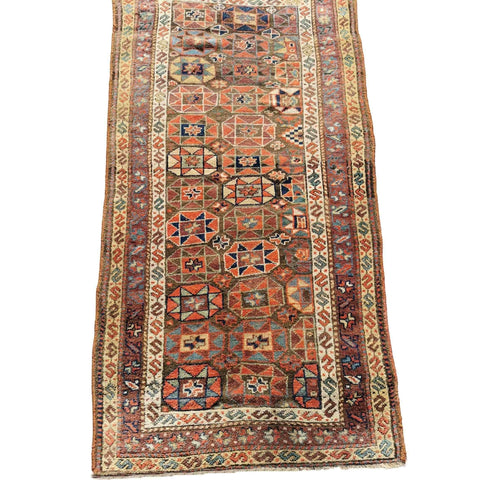 220 x 115 cm Old Tribal Lori Brown Rug - Rugoutlet