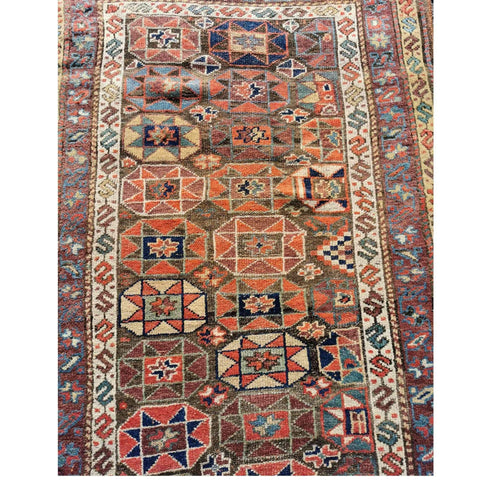 220 x 115 cm Old Tribal Lori Brown Rug - Rugoutlet