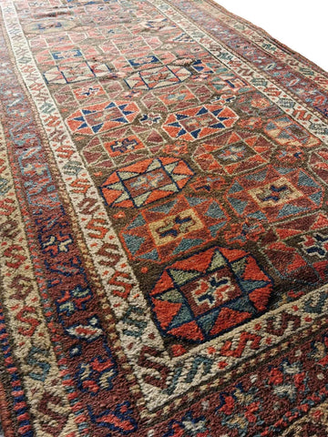 220 x 115 cm Old Tribal Lori Brown Rug - Rugoutlet