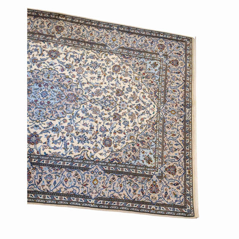 220 x 144 cm Traditional Handmade Traditional Beige Rug - Rugoutlet