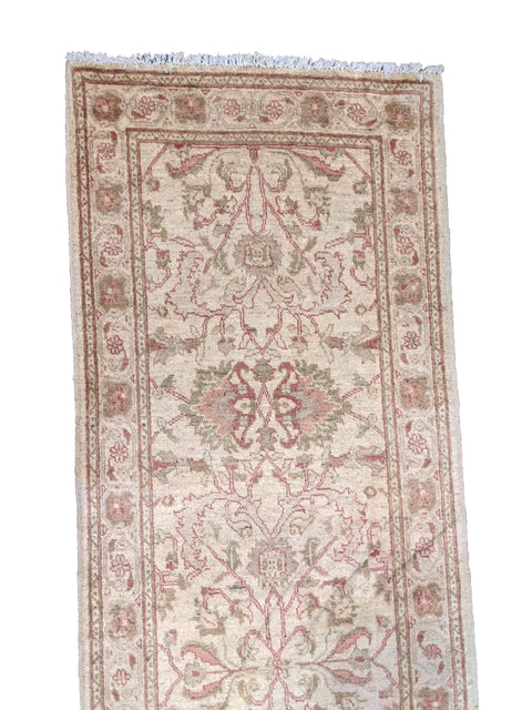 224 x 78 cm Ziegler White Rug - Rugoutlet