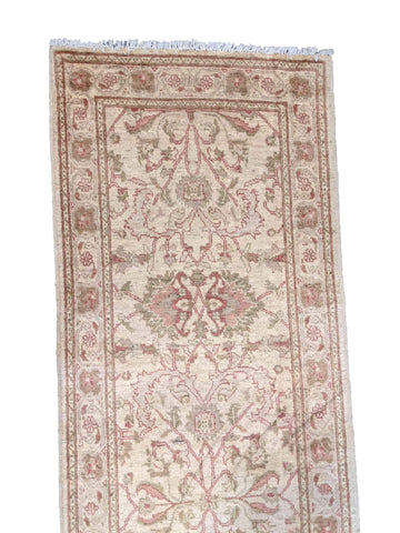 224 x 78 cm Ziegler White Rug - Rugoutlet