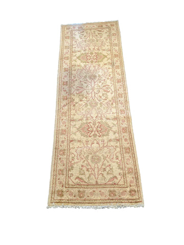 224 x 78 cm Ziegler White Rug - Rugoutlet