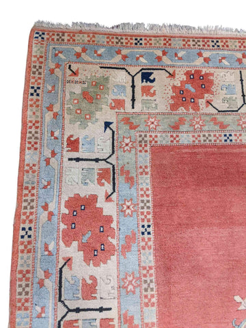 226 x 180 cm Karz Traditional Pink Rug - Rugoutlet