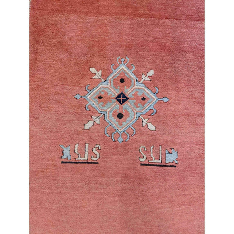226 x 180 cm Karz Traditional Pink Rug - Rugoutlet