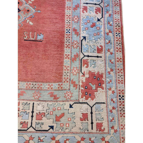 226 x 180 cm Karz Traditional Pink Rug - Rugoutlet