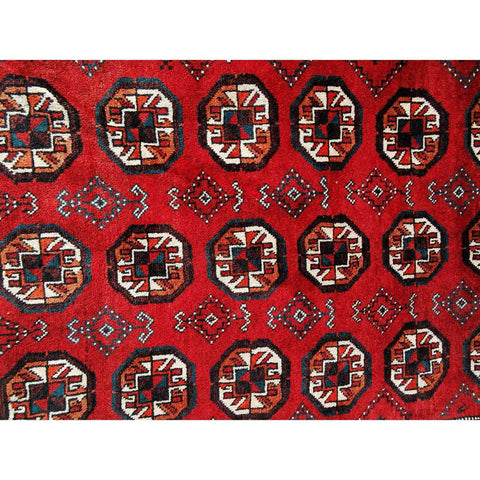 230 x 110 cm Persian Baluch Traditional Red Rug - Rugoutlet