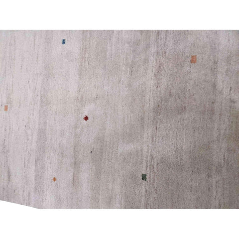 230 x 173 cm Persian Gabbeh Tribal Beige Rug - Rugmaster