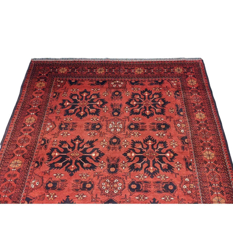 Afghan Tribal Wool Rug 230 x 175 cm (7.55 x 5.74 ft) – Design 2