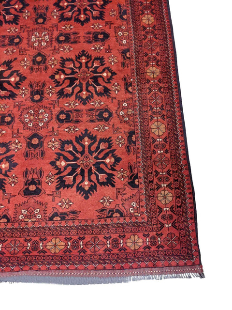 Afghan Tribal Wool Rug 230 x 175 cm (7.55 x 5.74 ft) – Design 2