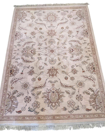 232 x 160 cm Ziegler Powerloom Antique Beige Rug - Rugmaster