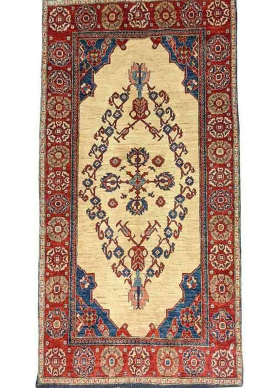 232 x 171 cm Kazak Yellow Rug - Rugoutlet