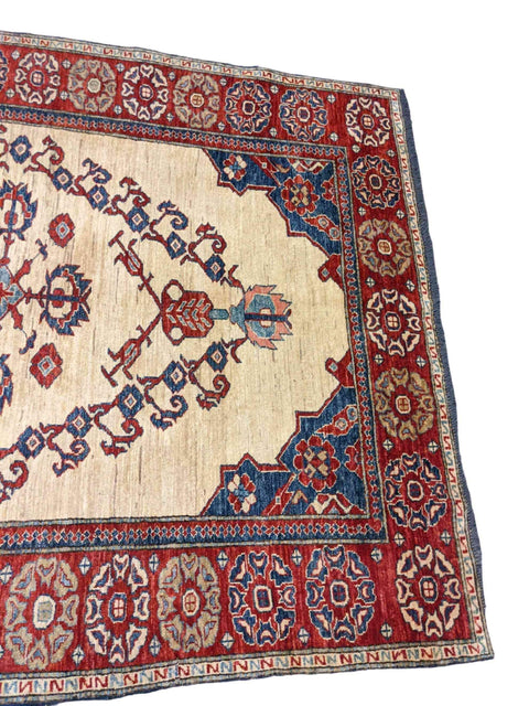232 x 171 cm Kazak Modern Yellow Rug - Rugmaster
