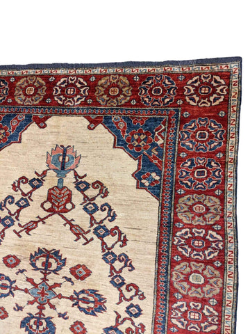 232 x 171 cm Kazak Modern Yellow Rug - Rugmaster
