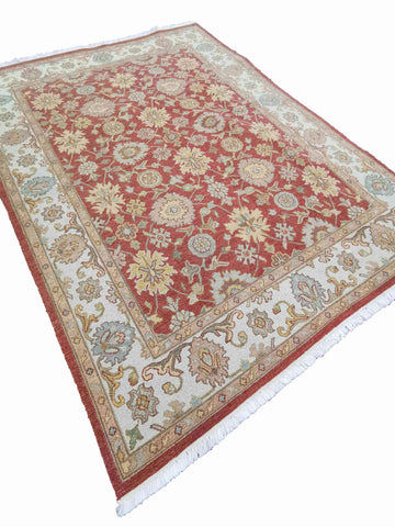232 x 173 cm Ziegler Sumak Antique Red Rug - Rugmaster