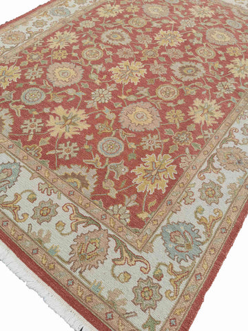 232 x 173 cm Ziegler Sumak Antique Red Rug - Rugmaster